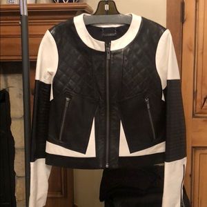 Diane Von Furstenberg Learher Jacket